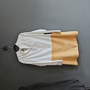 Tuckernuck dress new with tags blouse like top suede bottom